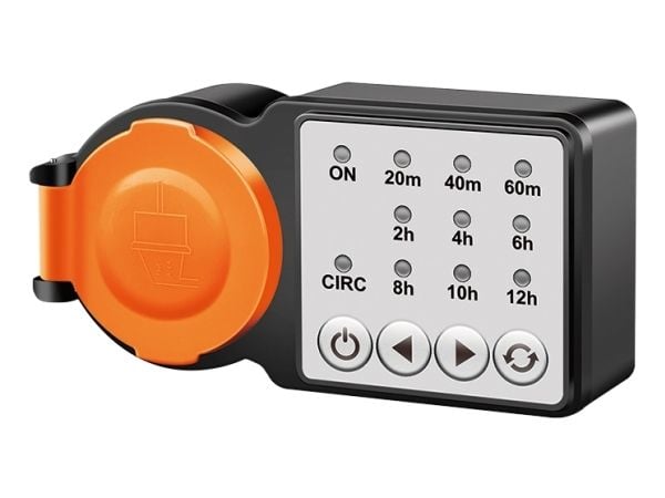 LogiLink ET0015, Daglig/ukentlig, Sort, Oransje, Digitalt, Knapper, Polykarbonat (PC), IP44