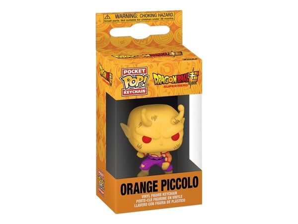 FUNKO POP! KEYCHAIN Orange Piccolo, Nøkkelring, Gult, Vinyl, Dragon Ball, 102 mm, Boks