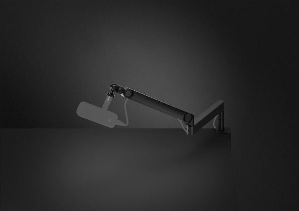 Elgato Wave Mic Arm Pro, Boom-mikrofonstativ, Skrivebordsmontering, Svart, Metall, 1/4", -50 - 70°