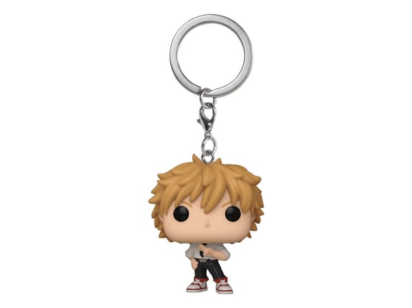 FUNKO POP! KEYCHAIN Denji, Nyckelring, Multifärg, Vinyl, Chainsaw Man, 102 mm, Låda