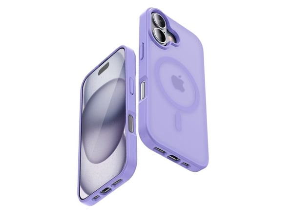 Crong CRGHMMIP1763LVR, Etui, Apple, iPhone 17, Lavender, Translucent