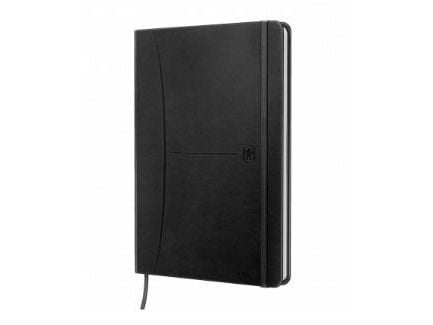 OXFORD Signature A5 notatbok, firkantet, svart, SCRIBZEE®