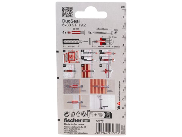 Fischer 557731, 4 styck