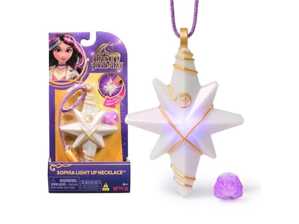 Unicorn Academy Sophia's Light Up Necklace & Ring