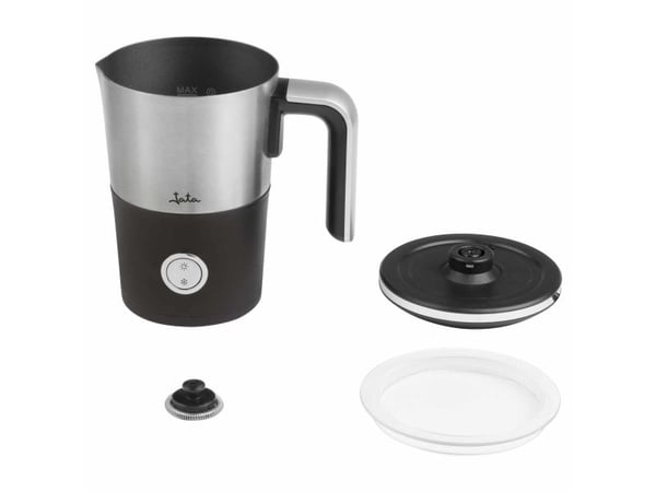 JATA JECL1900, Automatisk melkeskummer/varmer, Svart, Rustfritt stål, 150 ml, 300 ml, Varm & Kald, Knapper