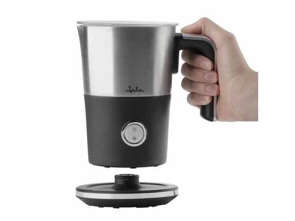 JATA JECL1900, Automatisk melkeskummer/varmer, Svart, Rustfritt stål, 150 ml, 300 ml, Varm & Kald, Knapper
