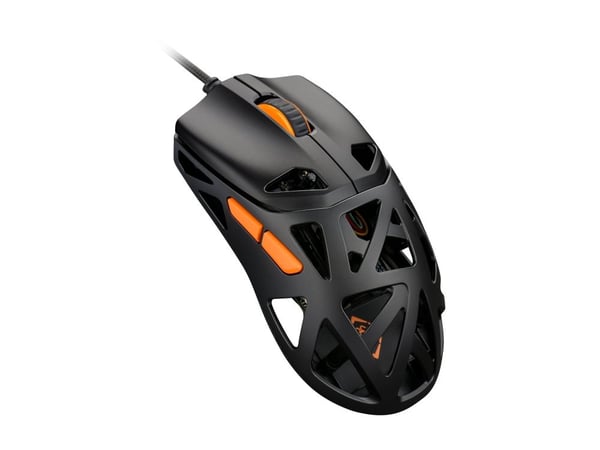DELTACO GAMING DM360 - Mus - ultra-lett 47 g, 3327 IC, 12400 DPI - kablet - USB