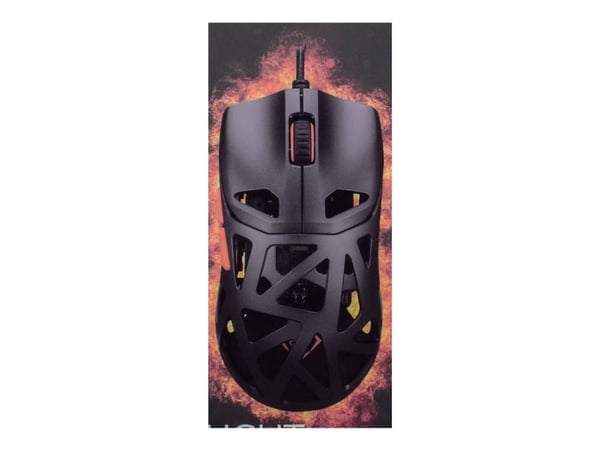 DELTACO GAMING DM360 - Mus - ultra-lett 47 g, 3327 IC, 12400 DPI - kablet - USB