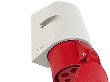 PCE CEE vägguttag 5P 32A 400V