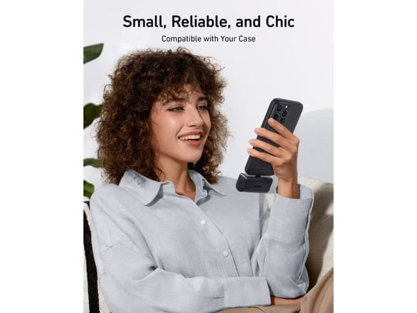 Anker Nano - Powerbank - 5000 mAh - 22,5 watt - 3 A (24-polet USB-C) - Svart stein