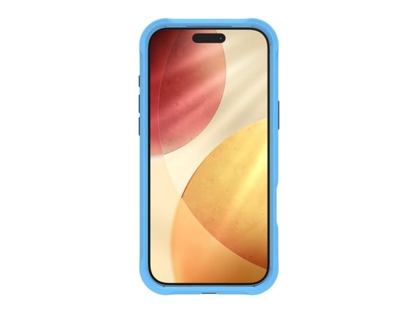 ZAGG Rainier Snap - Baksidedeksel for mobiltelefon - robust - stativ + kamerakontrollknapp - MagSafe-samsvar - grafen - kobaltblå horisont - for Ap...