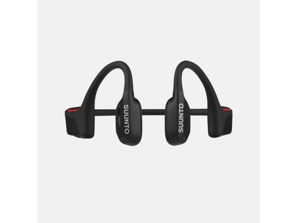 Suunto Wing 2 - Hodetelefoner med mikrofon - åpent øre - bak-nakken-montering - Bluetooth - trådløs - svart