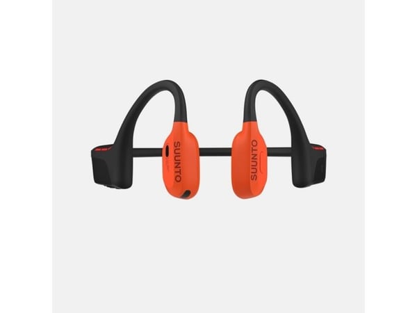 Suunto Wing 2 - Hodetelefoner med mikrofon - åpent øre - bak-nakken-montering - Bluetooth - trådløs - korallrød