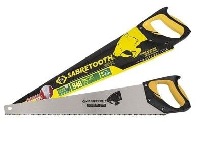 C.K Tools T0940 22, Klyvsåg, Svart, Rostfritt stål, Gul, Svart, Gul, 55,9 cm