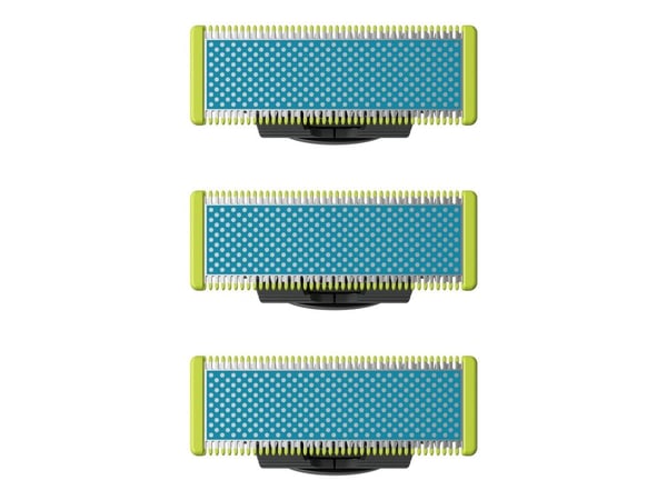 Philips Norelco OneBlade QP235/50, Barberhode, 3 hode(r), Blå, Grønn, 4 mnd(er), Philips, Philips OneBlade