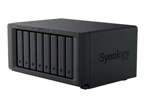 Synology Disk Station DS1825+ - NAS-server - 8 brønner - RAID JBOD, 0, 1, 5, 6, 10 - RAM 8 GB - 2.5 Gigabit Ethernet - iSCSI støtte