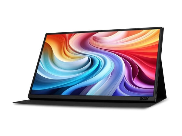 Acer PM161QT bmiuuux - PM1 Series - LCD-skjerm - 15.6" - portabel - berøringsskjerm - 1920 x 1080 Full HD (1080p) @ 60 Hz - 220 cd/m² - HDR10 - 6 m...
