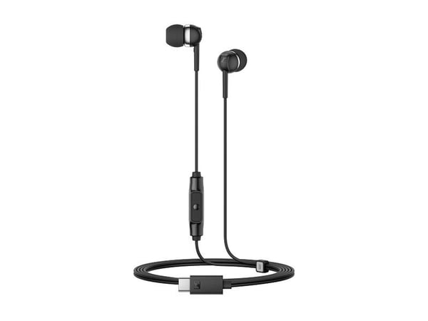 Sennheiser CX 80U - Ørepropper med mikrofon - i øret - kablet - USB-C