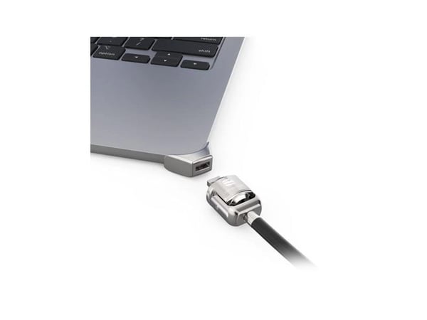 Compulocks Ledge Lock Adapter for MacBook Air 13" M2-M4 Silver - Sikkerhetssporlåsadapter - for Apple MacBook Air M2