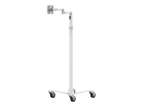 Compulocks Medical Rolling Cart Extended - VESA Compatible - Vogn - for LCD-skjerm - medisinsk - hvit - skjermstørrelse: inntil 15" - for Compulock...