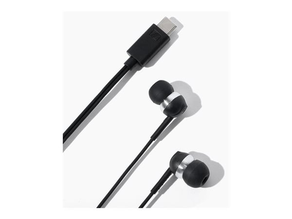 Sennheiser CX 80U - Ørepropper med mikrofon - i øret - kablet - USB-C