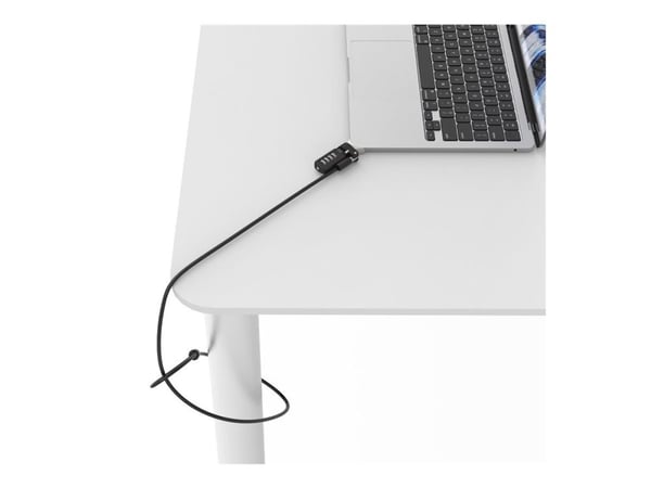 Compulocks Ledge Lock Adapter for MacBook Air M2 2022 with Combination Lock - Turvallisuus Ledge Lock Adapter - Yhdistelmälukolla - Apple MacBook A...