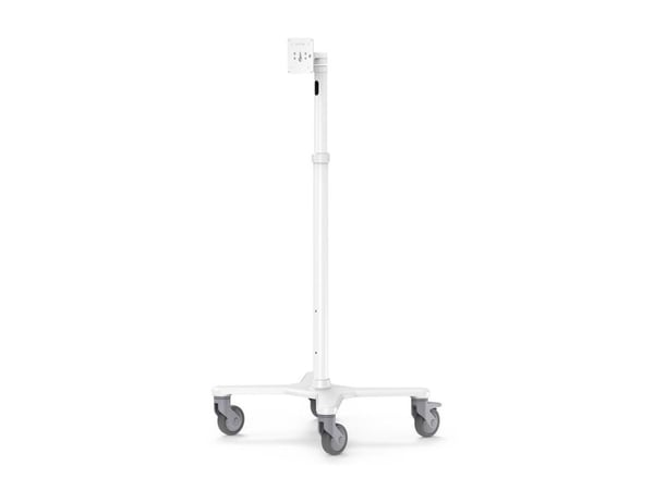 Compulocks Medical Rolling Cart Extended - VESA Compatible - Vogn - for LCD-skjerm - medisinsk - hvit - skjermstørrelse: inntil 15" - for Compulock...