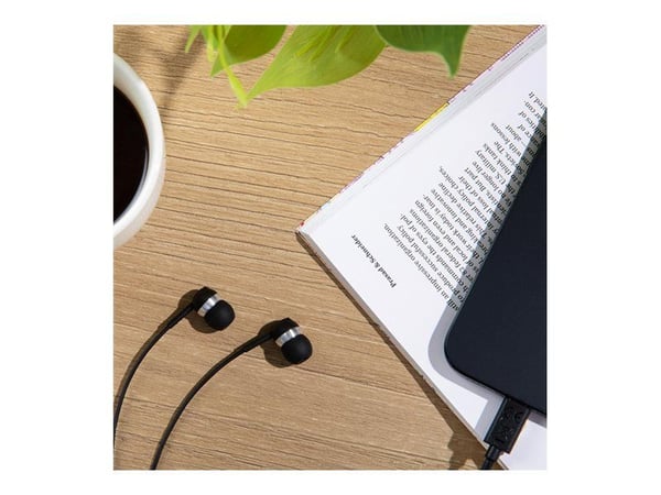 Sennheiser CX 80U - Ørepropper med mikrofon - i øret - kablet - USB-C