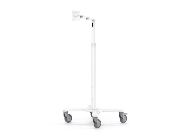 Compulocks Medical Rolling Cart Extended - VESA Compatible - Vogn - for LCD-skjerm - medisinsk - hvit - skjermstørrelse: inntil 15" - for Compulock...