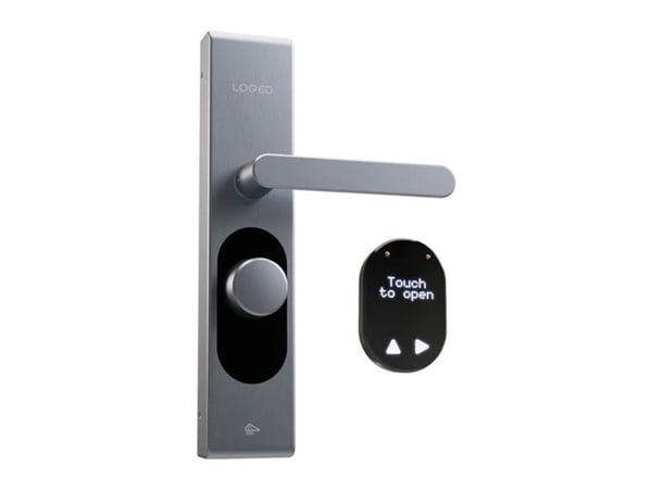 Shelly LOQED Touch Smart Lock - rostfritt stål