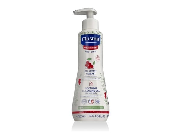 Mustela Pts Gel Lavant Apaisant 300 ml / beroligende vaskegel 300 ml