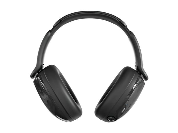 Skullcandy HESH 540 - Hodetelefoner med mikrofon - full størrelse - Bluetooth - trådløs, kablet - aktiv støydemping - 3,5 mm jakk - ekte svart