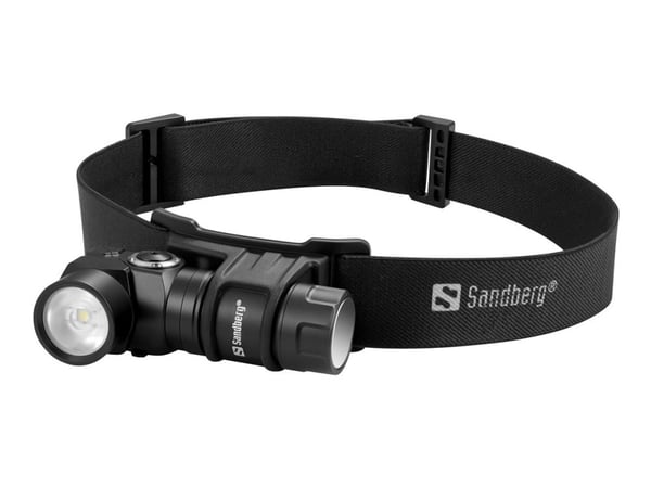 Sandberg Active 500 Duo - Hodelykt - LED - 6-modus