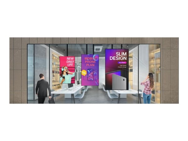 LG 49XS4P-B - 49" Diagonalklasse XS4P Series LED-bakgrunnsbelyst LCD-skjerm - intelligent skilting med Integrated Pro:Idiom - webOS - 1080p 1920 x ...
