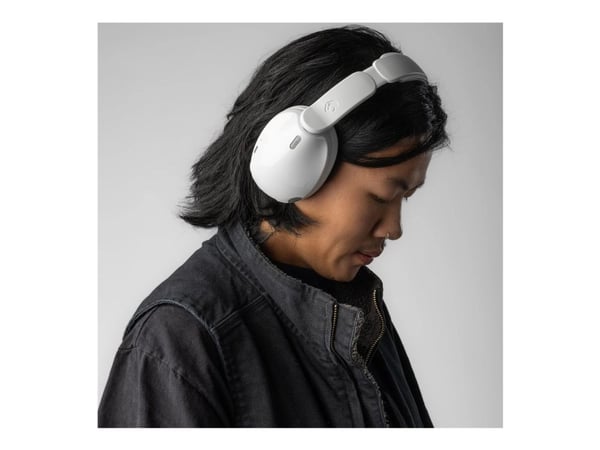 Skullcandy HESH 540 - Hodetelefoner med mikrofon - full størrelse - Bluetooth - trådløs, kablet - aktiv støydemping - 3,5 mm jakk - benfarget
