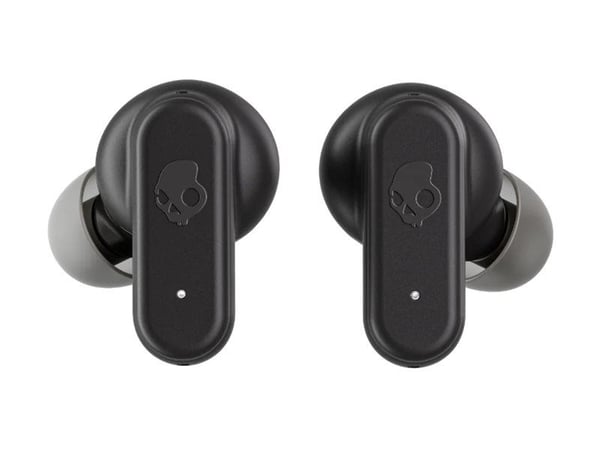 Skullcandy Dime Evo - True wireless-hodetelefoner med mikrofon - i øret - Bluetooth - lydisolerende - ekte svart