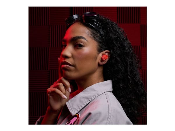 Skullcandy Method 360 - True wireless-hodetelefoner med mikrofon - i øret - Bluetooth - aktiv støydemping - plasma