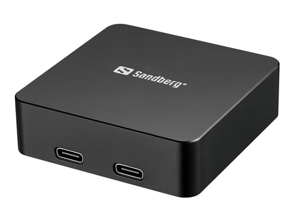Sandberg 421-28, 5000 mAh, Langaton lataaminen, 20 W, musta