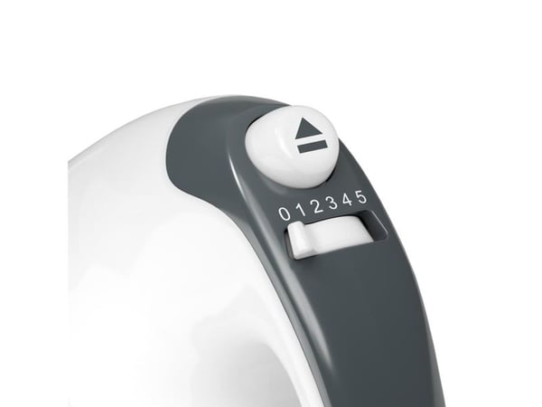 Tristar MX-4203, Håndmikser, Hvit, Vispe, Elte, 1,2 m, Knapper, Jekk, Plast