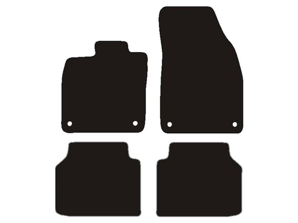 Lux Velour Gulvmatter for Skoda Enyaq 2020->
