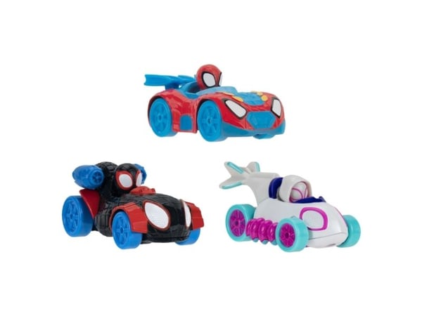 SPIDEY AMAZING METALS CAR ASS - assorted