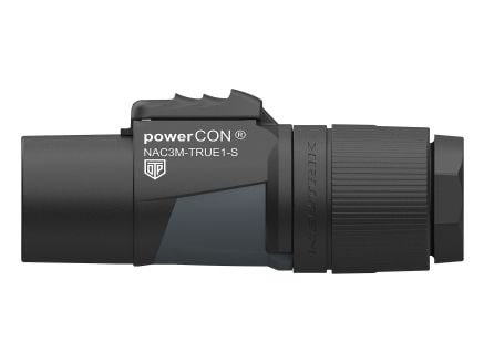 Neutrik NAC3M-TRUE1-S, powerCON, Svart, Rett, Kopper, IP65, IP67, 4000 V