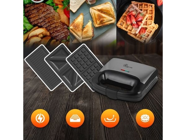 Extralink SMART LIFE GRILL SANDWICH & WAFFLE MAKER SJ-37A