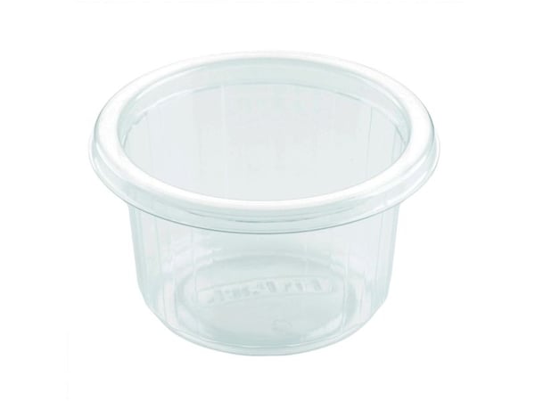 Duni - Matlagringsbeholder - 110 ml - rund (en pakke 50)