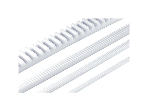 Reely tannstang i polyacetal, modul-type 1.0 (L x B x H) 250 x 9 x 9 mm