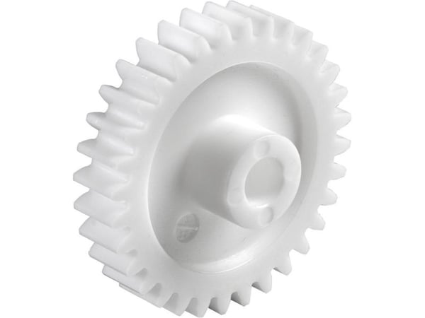 Reely polyacetal tannhjul modultype 0,5 borings-Ø 4 mm antall tenner 25 (SH0525HF)