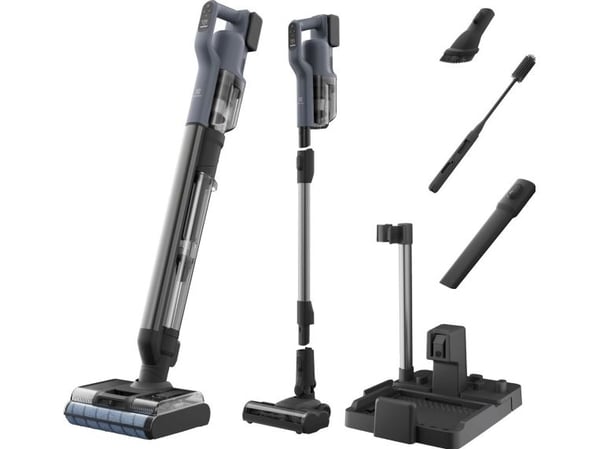 Electrolux EW82U2DB, 3-i-1 stavstøvsuger, Uten pose, Blå, Blu Denim Chiaro, 0,65 l, 0,57 l
