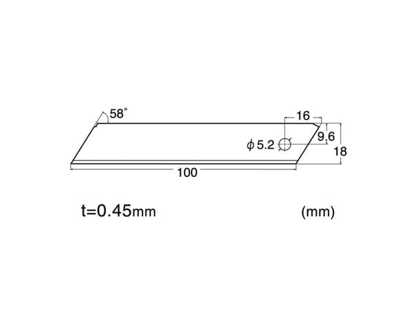 NT Cutter BL-3000-ON Vara-terät 300 kpl