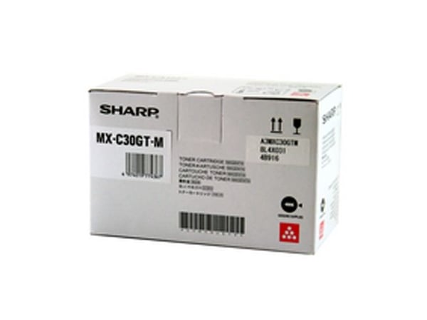 Sharp MXC30GTM, 6000 sivua, Magenta, 1 kpl
