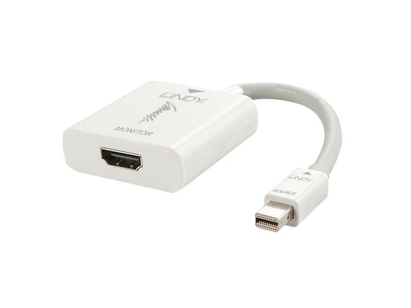 Lindy 41069, Mini DisplayPort, HDMI Type A (Standard), Hankjønn, Hunkjønn, 3840 x 2160 piksler, 2160p